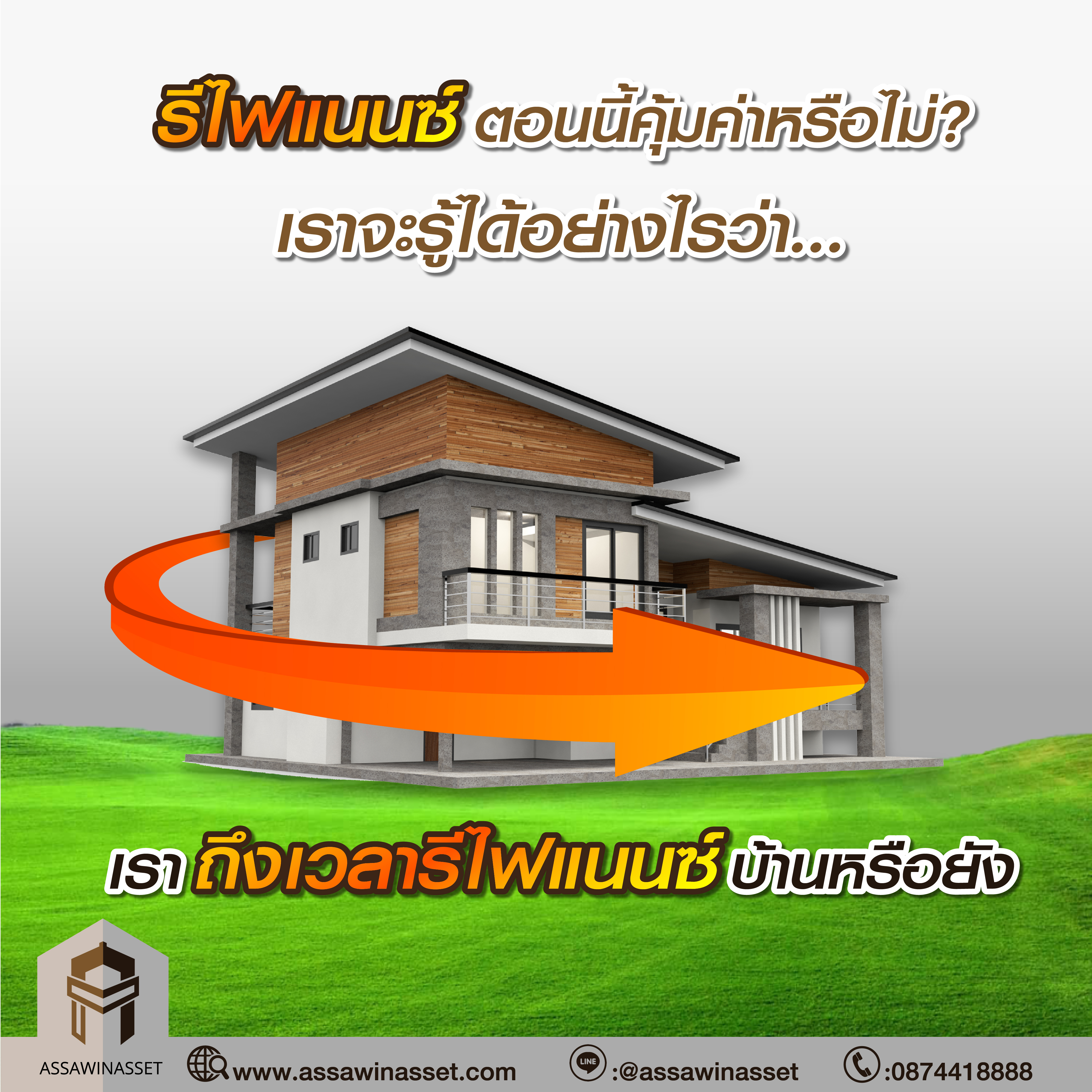 รีไฟแนนซ์ตอนนี้คุ้มค่าหรือไม่ 